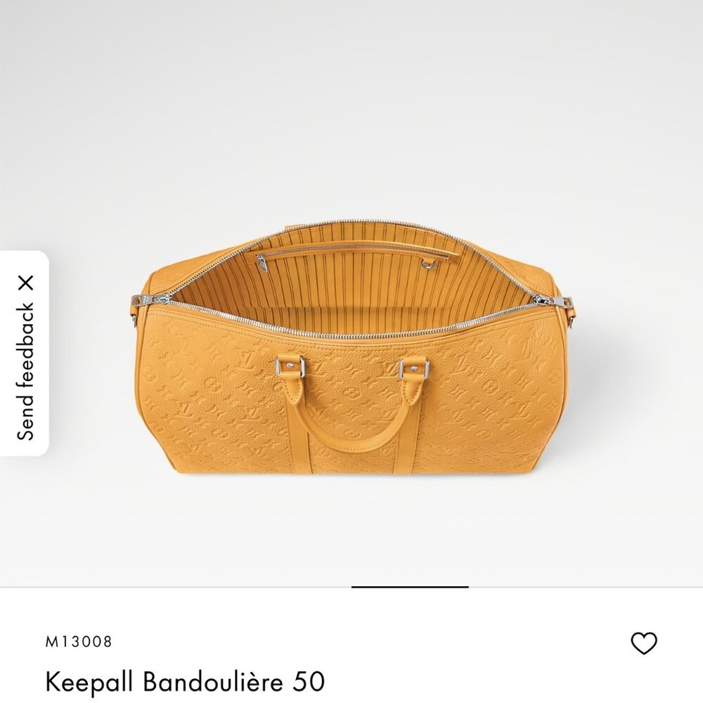 Keepall Bandoulière 50 - Picture 4 of 5